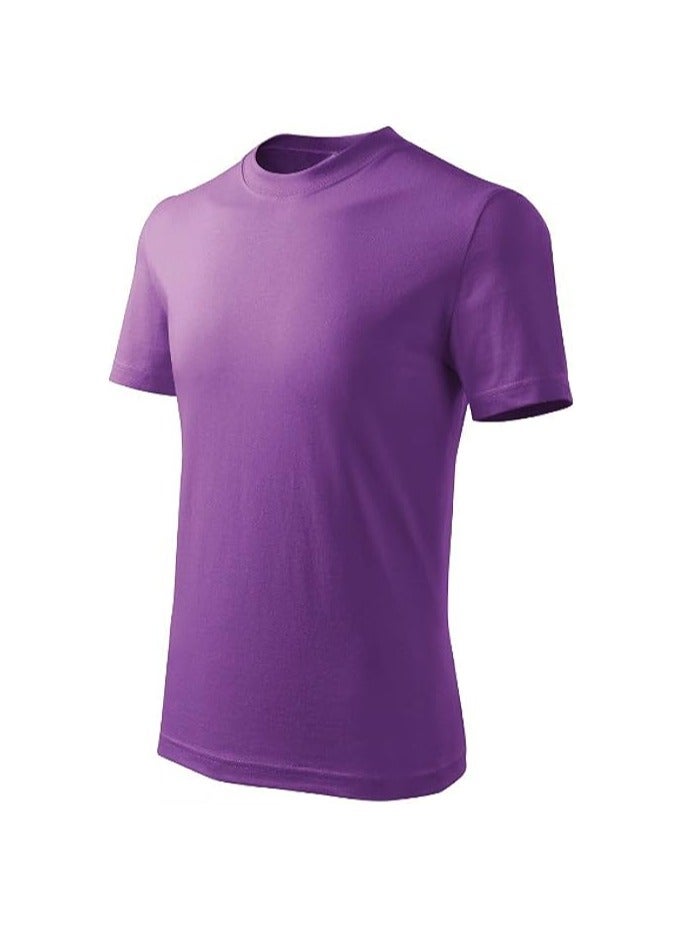 PRINTSHOP4ME 10 pcs Adult Round Neck Combed Men's T Shirt 190 GSM Pure Cotton Basic Colors  - Image 4