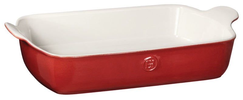 Emile Henry 8" x 5.5" / 18 oz Individual Baker-Modern Classics Collection rectangular baking dish, Rouge Red - Image 2