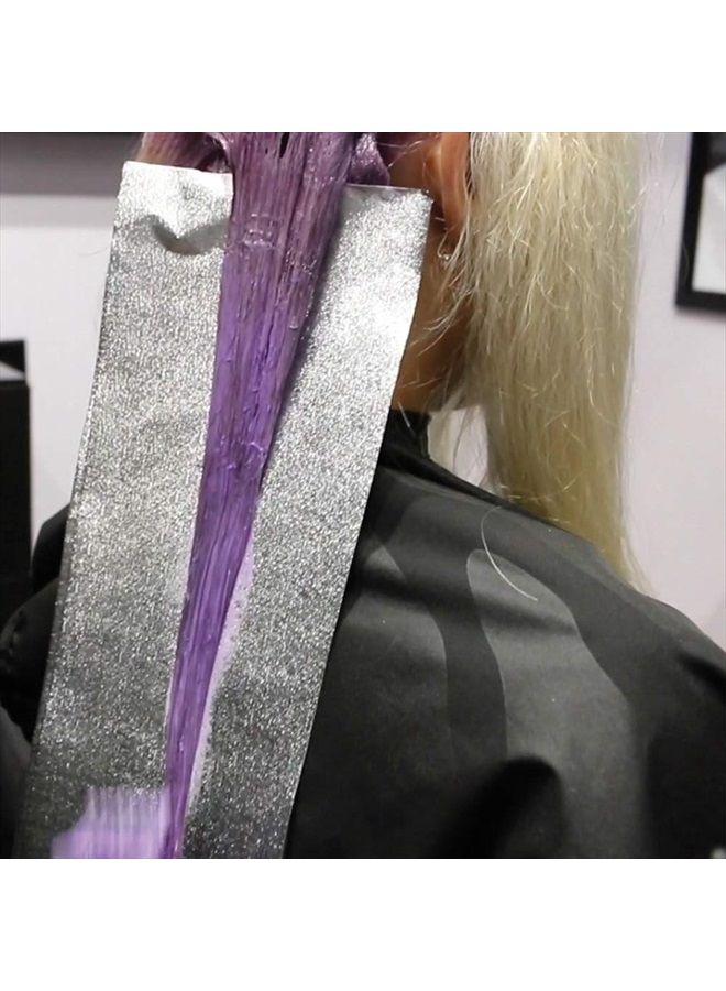 Colortrak Embossed Hair Coloring Foil Sheets, Professional, Convenient 5 x 12 inch Long Pre-cut Sheets, Easy to Grab During Processing, Silver, No Separating Tissues Need, 250 Sheets Per Box - Image 4