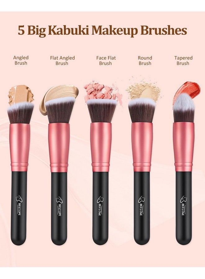 BESTOPE PRO Makeup Brushes 16 Pcs Makeup Brush Set, Blending Brush for Foundation, Premium Synthetic Powder Concealers Makeup Brushes for Eyes and Face, Eye Shadows Brushes, Eyeliner Make Up Brushes - Image 2