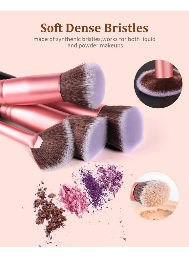BESTOPE PRO Makeup Brushes 16 Pcs Makeup Brush Set, Blending Brush for Foundation, Premium Synthetic Powder Concealers Makeup Brushes for Eyes and Face, Eye Shadows Brushes, Eyeliner Make Up Brushes - Image 4