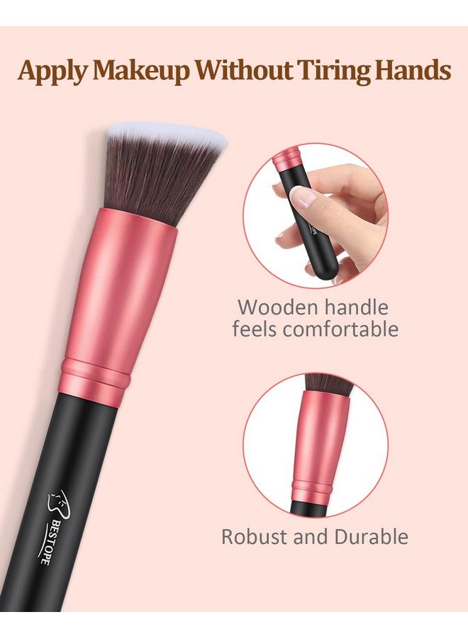 BESTOPE PRO Makeup Brushes 16 Pcs Makeup Brush Set, Blending Brush for Foundation, Premium Synthetic Powder Concealers Makeup Brushes for Eyes and Face, Eye Shadows Brushes, Eyeliner Make Up Brushes - Image 5