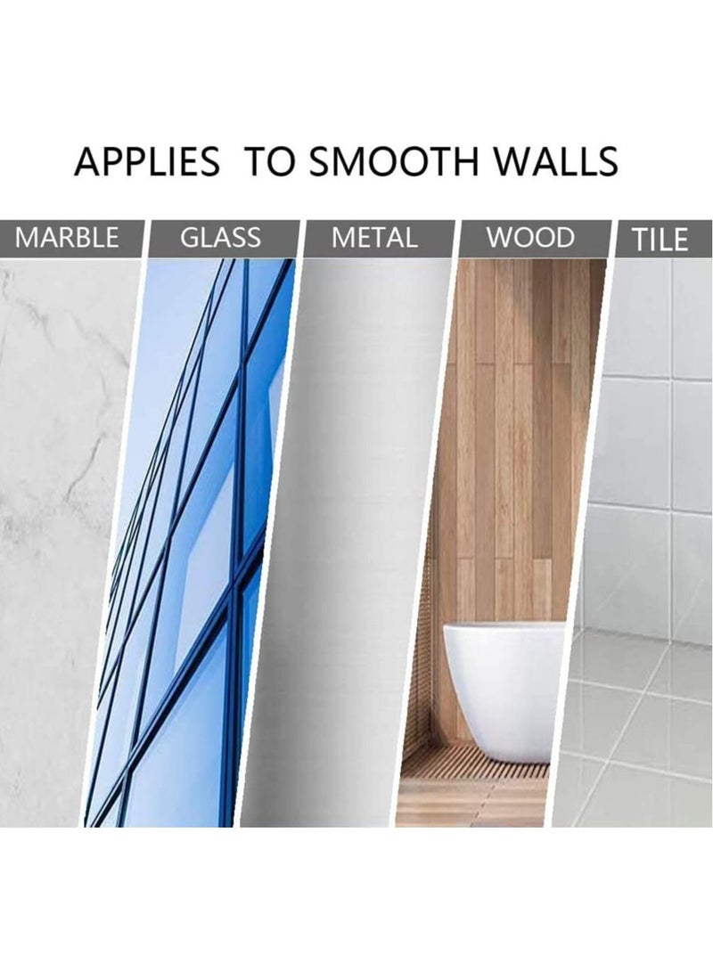 4Pcs Wall Hooks Heavy Duty Adhesive Hooks Stainless Steel Hangers Nail Free Utility Hooks Stick On Hook For Hanging Towel Cloth Calendar Available For Kitchen Closet Cabinet Toilet Ceiling Door tile - Image 5