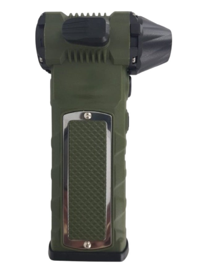 Portable Turbo Fan, compact, handheld multifunctional electric air blower lighting features, Belt holder-FUSIONPULSE