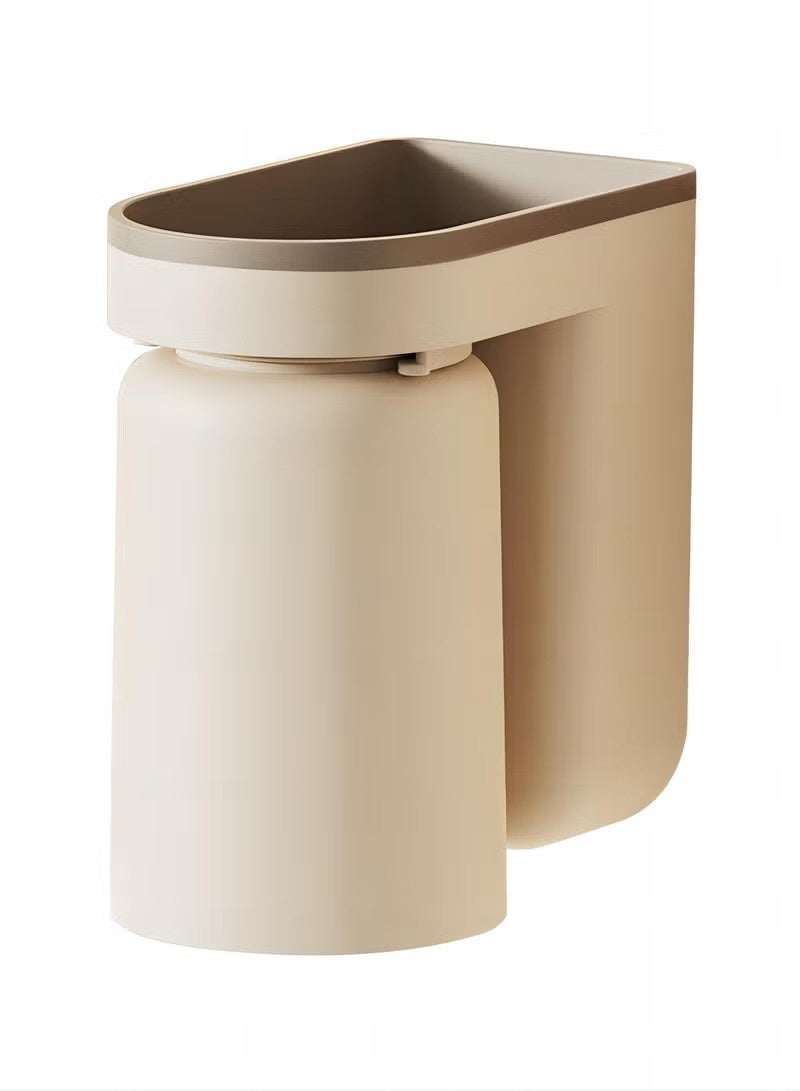 KIIUMI 2-in-1 Cup and Toothbrush Holder Set: Creative Wall-Mounted Design for a Tidy Bathroom  - Image 4
