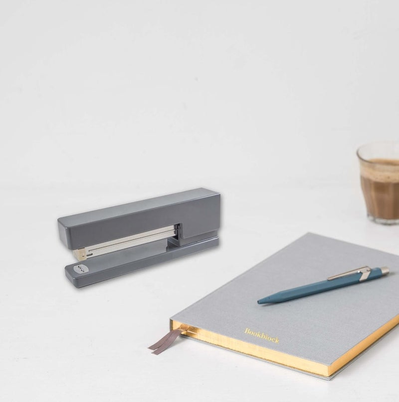 JAM Paper Modern Desk Stapler - Gray - Sold Individually - Image 4