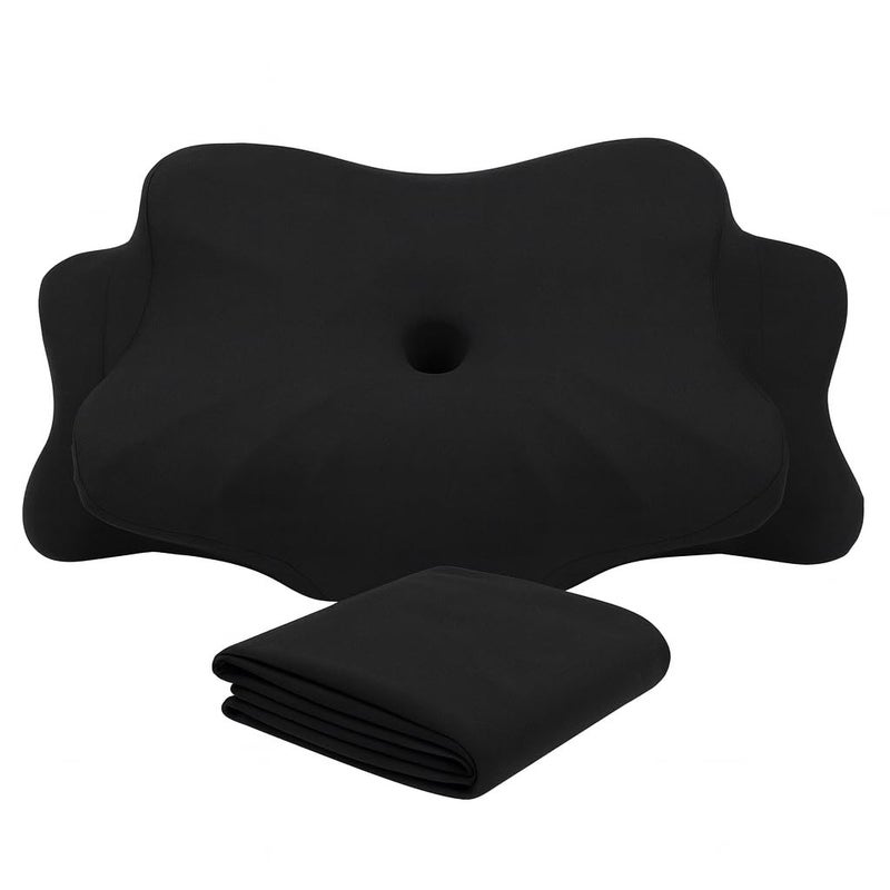 PlanetofBamboo Premium Cervical Pillow Case (Pillowcase Only) - Compatible with Donama Cervical Pillow for Neck and Shoulder Standard Size 21.65" L 12.12" W 4.13 H Pillows - Image 1