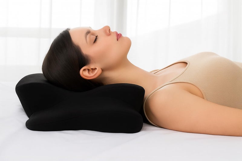 PlanetofBamboo Premium Cervical Pillow Case (Pillowcase Only) - Compatible with Donama Cervical Pillow for Neck and Shoulder Standard Size 21.65" L 12.12" W 4.13 H Pillows - Image 4
