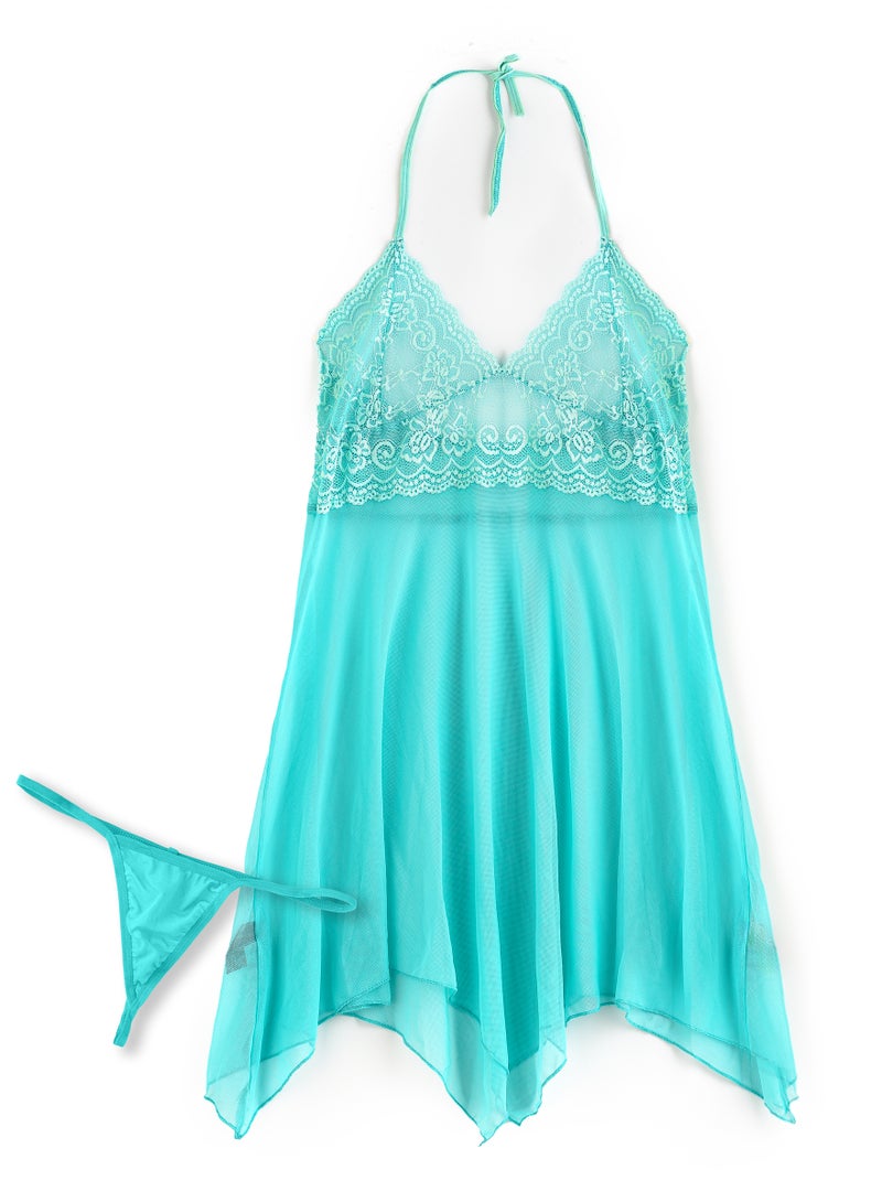 Lacy Dreams BABY DOLL DRESS WITH PANTY  - Image 1