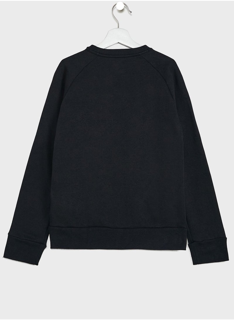 UNDER ARMOUR - Youth Rival Fleece Sweatshirt - Image 1