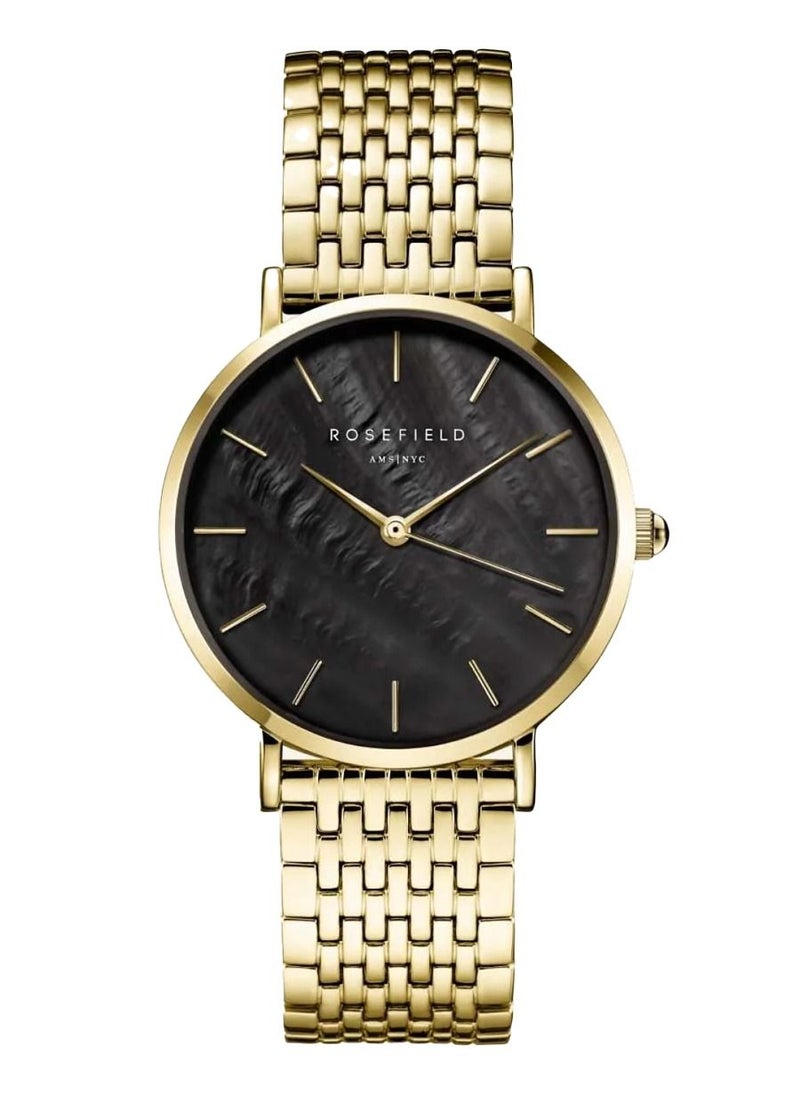 RoseField Rosefield Womens Upper East Side Black Gold UBGSG-U35  - Image 1