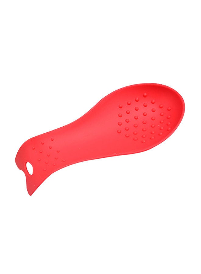 NIBEMINENT Silicone Spoon Holder Red 24 x 3 10centimeter 
