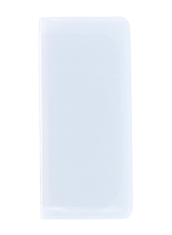 CTM Vinyl Window Inserts for Vertical Bifold or Trifold Wallets (12 Sleeves), Clear - Image 1