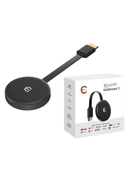 Chromecast 3rd Generation Media Streaming Device black