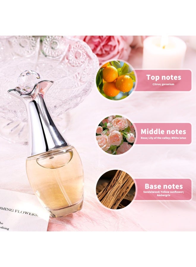 Savage Gear مجموعة هدايا عطور نسائية مكونة من 4 قطع، عطر فاخر بمكونات متنوعة للاستخدام اليومي والمناسبات الخاصة، 4 مجموعات هدايا عطور برائحة الأزهار بحجم 25 مل - Image 4