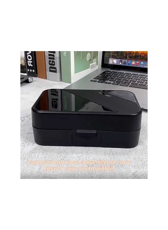 Beauenty 130 in 1 Precision Screwdriver Set, 117 Bits Repair Tool Kit, Magnetic Screwdriver Set (Orange) - Image 4