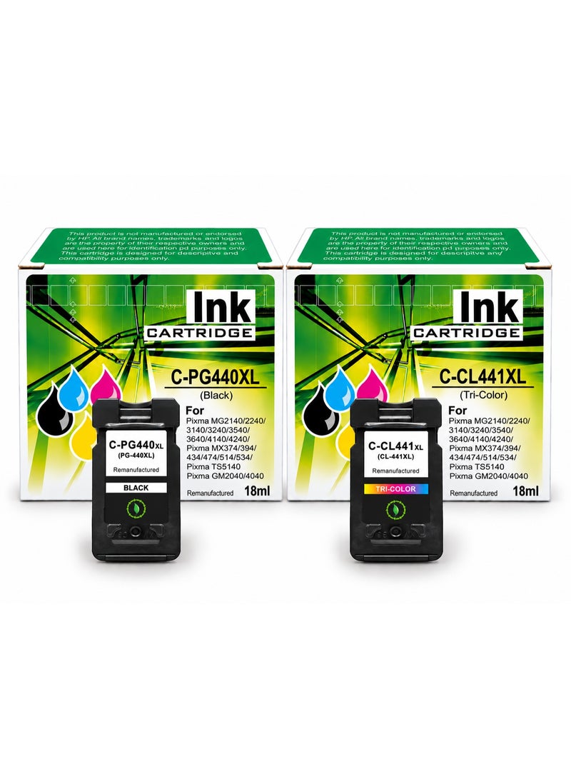 INK Canon Compatible PG-440XL CL-441XL PG 440XL 440 XL 441XL 441 PG440 Remanufactured Ink Cartridge for Canon PIXMA MG3540 - Image 3