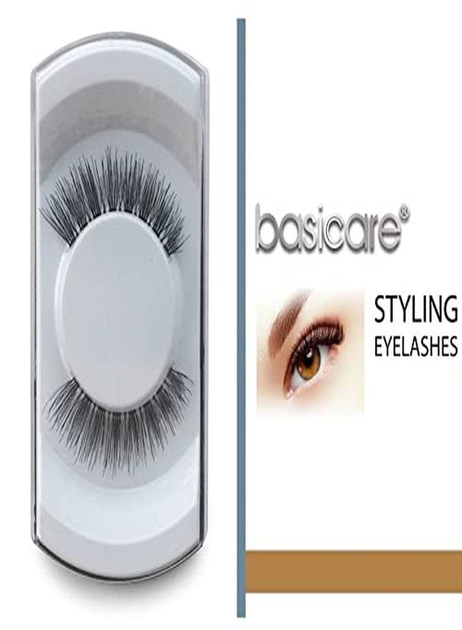 Basicare Styling Eyelashes, False Eyelashes Natural Look Reusable Fake Eyelashes For Women, Adhesive Included, Style 19192 - Image 5