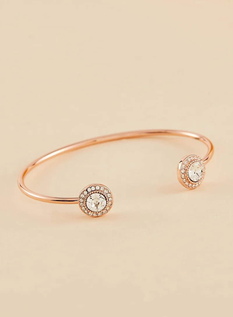Mestige Ayla Rhinestone Cuff Bangle