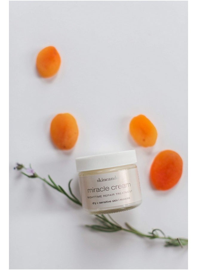 Skincando Miracle Moisturizer Cream By Skincando 2 0Z All Natural Organic Intensive Moisturizer Contains Organic Apricot Kernel Oil Grapefruit Seed Extract Lavender Essential Oil Spearmint Oil  - Image 2