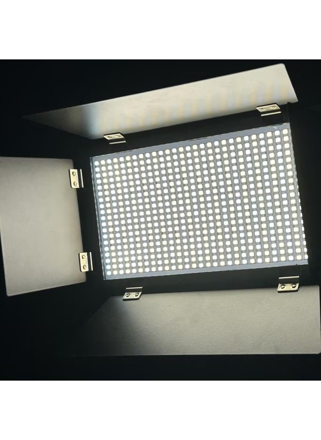 Generic - LED-680Pro Photography Lamp Short Video Live Network Red Light Photo Square Background Light Anchor Fill Light-Specifications:LED-680 PRO With 2 F770 Batteries 1 Charger - Image 1