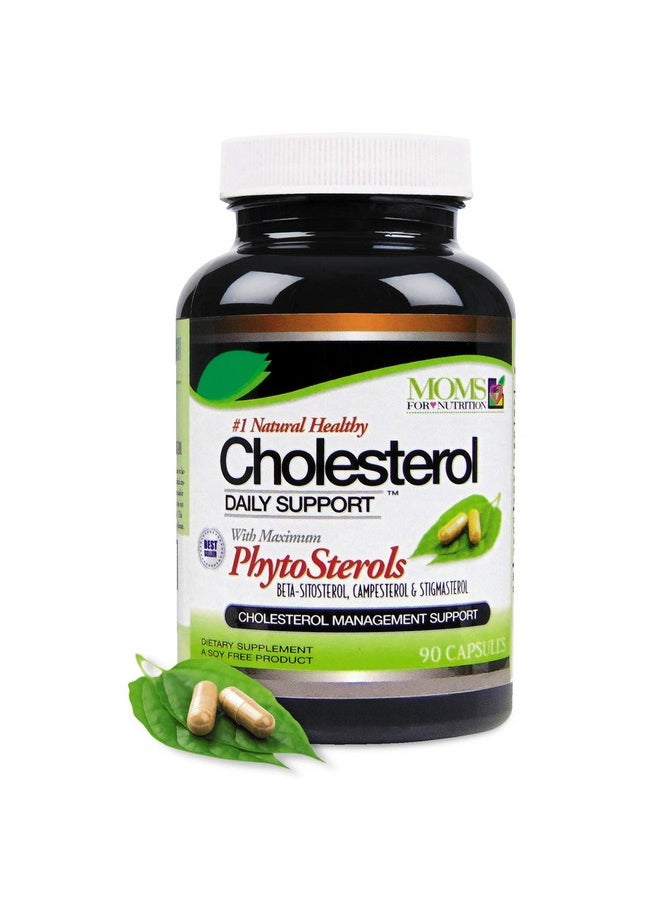 Moms For Nutrition - Plantsterols Cholesterol 3000Mg Strength Gluten Free 90 Capsules - Image 1