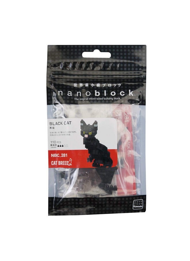 Nanoblock nanoblock - Cat Breed - Black Cat, Collection Series Building Kit  - Image 2