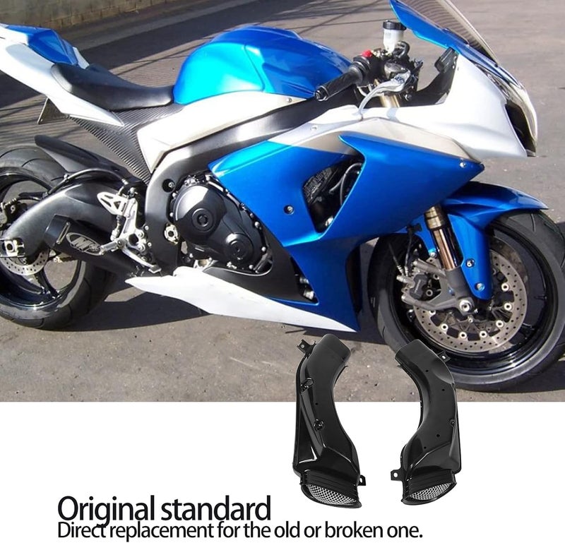 klarako غطاء مدخل الهواء كلاراكو بديل ABS لسوزوكي GSXR1000 2000-2003 K1 (2 قطع، أسود) - Image 4