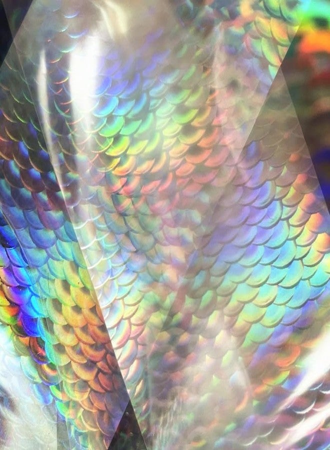 SILPECWEE 4 Boxes Aurora Nail Foil Clear Laser Snake Print Heart Nail Transfer Foil Starry Sky Glass Nail Art Foil Stickers Holographic Film Manicure Design for DIY Nails Decoration - Image 1