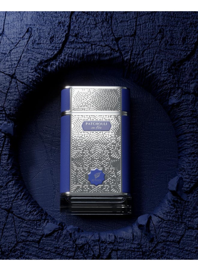 Afnan عطر باتشولي أون فاير للرجال، 80 مل - Image 4