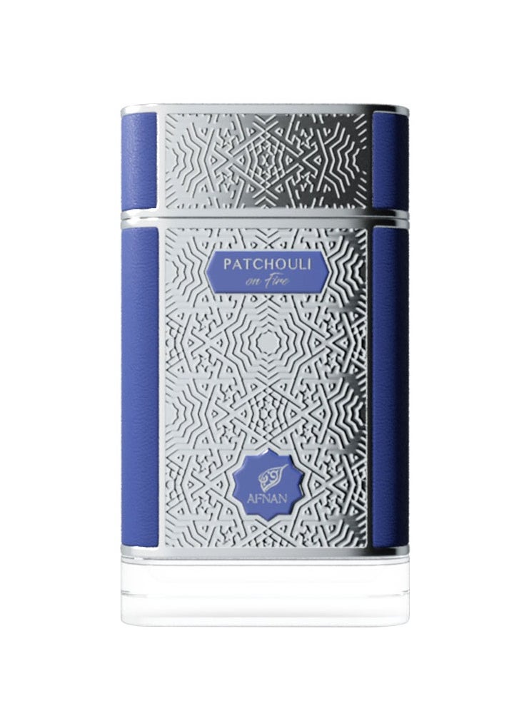 Afnan Patchouli On Fire Eau de Parfum for Men, 80 ML  - Image 1