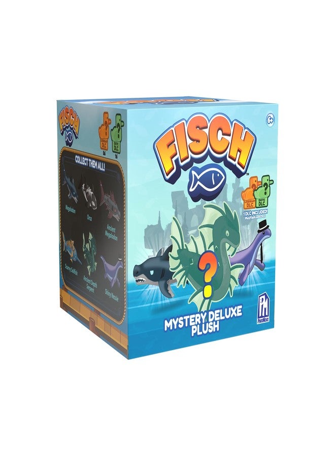 Fisch Mystery Deluxe Plush 8-Inch Series 1, Highly Detailed Collectible Huggable Plush, Mystery Figures, Includes DLC Code to Un-Lock Game Content, Officially Licensed, for Game Enthusiast, 6 Years+ - Image 1