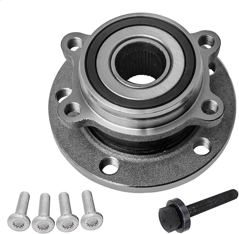 KEYOOG مجموعة محور العجلة الأمامية والمحامل من KEYOOG لأودي A3، Q3، TT، بيتل، CC، إيوس، GTI، جولف R، جيتا، باسات، R32، رابيت، تيغوان (2005-2017) - Image 1