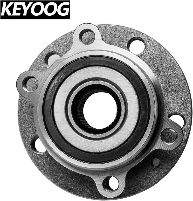 KEYOOG مجموعة محور العجلة الأمامية والمحامل من KEYOOG لأودي A3، Q3، TT، بيتل، CC، إيوس، GTI، جولف R، جيتا، باسات، R32، رابيت، تيغوان (2005-2017) - Image 2