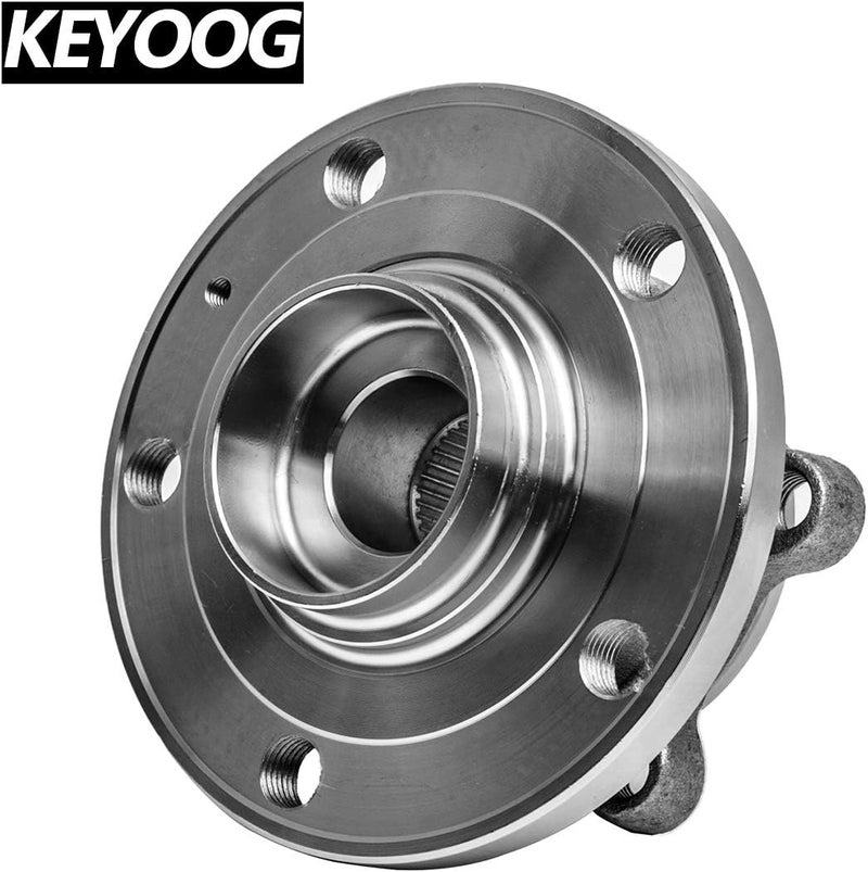 KEYOOG مجموعة محور العجلة الأمامية والمحامل من KEYOOG لأودي A3، Q3، TT، بيتل، CC، إيوس، GTI، جولف R، جيتا، باسات، R32، رابيت، تيغوان (2005-2017) - Image 4