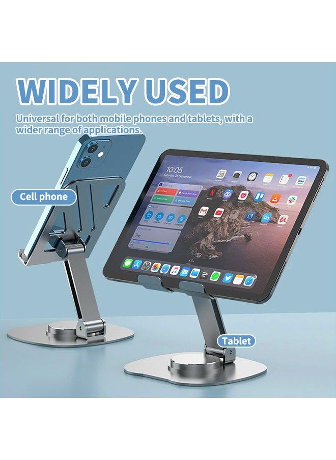 Generic - Folding Phone Stand, Fully Adjustable Desktop Phone Stand Base, Compatible With Phones 16 15 14 13 12 11 Pro Xs Xs Max Xr X 8, Nintendo Switch, All Phones - Image 1