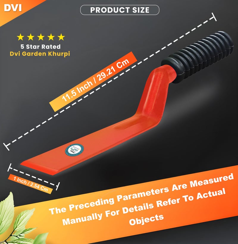 DVI (1 Inch) Gardening Khurpi for Small Pots - Handy Tools for Indoor Gardens | Plant Tool for Digging in Garden | Multicolour - Image 3