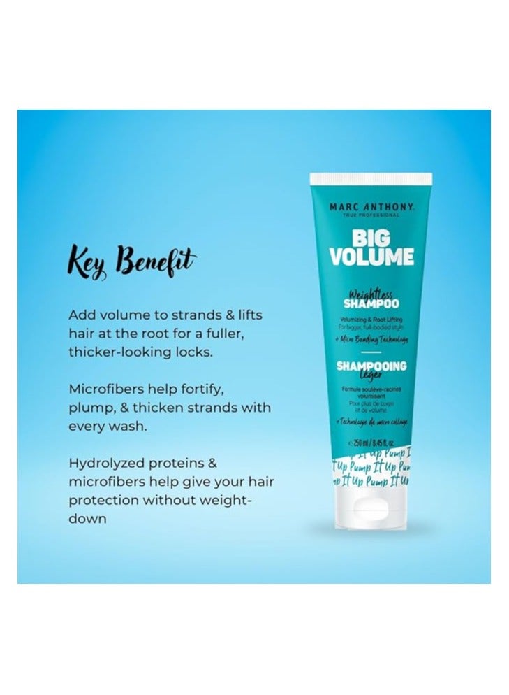 MARC ANTHONY BIG VOLUME weightness SHAMPOO 250ML - Image 3