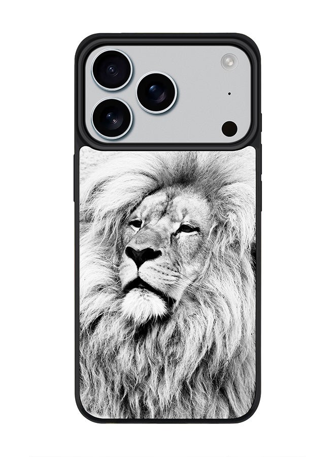 Stylizedd iPhone 17 Pro Case, [Compatible with MagSafe] Slim Magnetic cover Phone Case iPhone 17 Pro -Wise Lion - Image 1