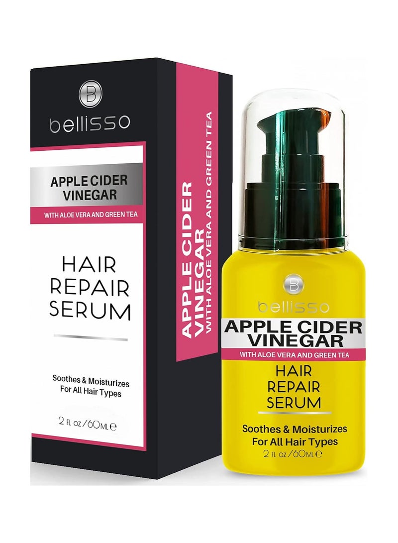 BELLISSO Beliso Apple Cider Vinegar Hair Serum with Aloe Vera and Green Tea - Image 1
