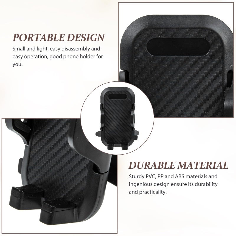 Rotating Air Vent Phone Holder Car Mount Stand Black Universal - Image 4