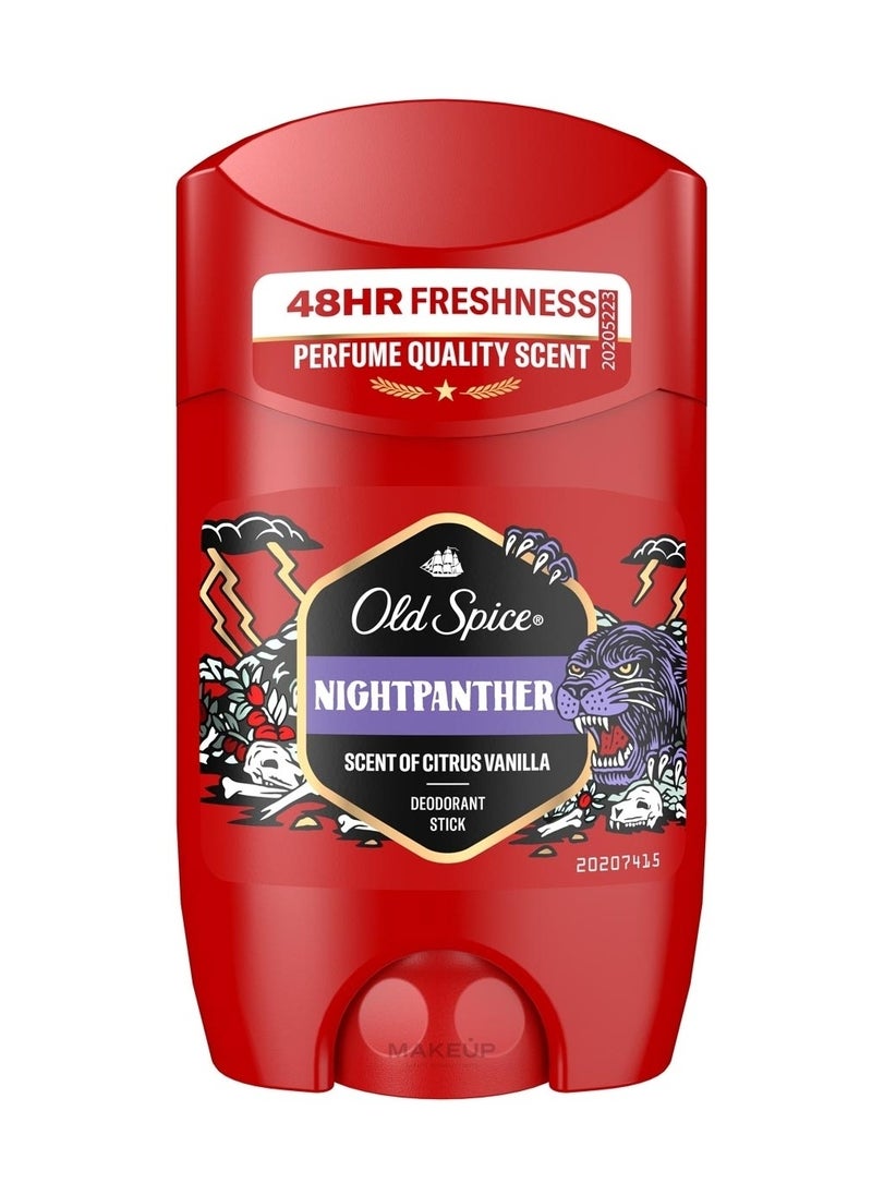 Nightpanther Deodorant Stick 50ml Pack of 3