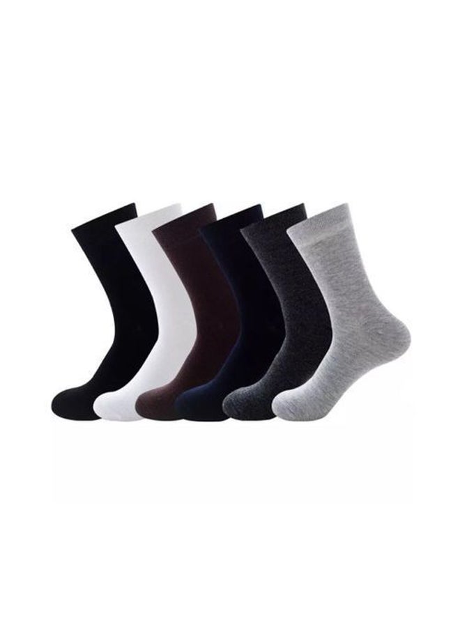 Solo Socks - Set Of (6) Pieces - For Men - Classic