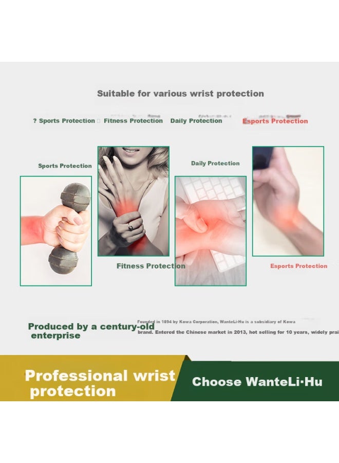 Imported Wrist Support For Men And Women, Breathable Wrist Guard For Sports And Fitness, Thumb Wrist Support Single Pack Size S-M