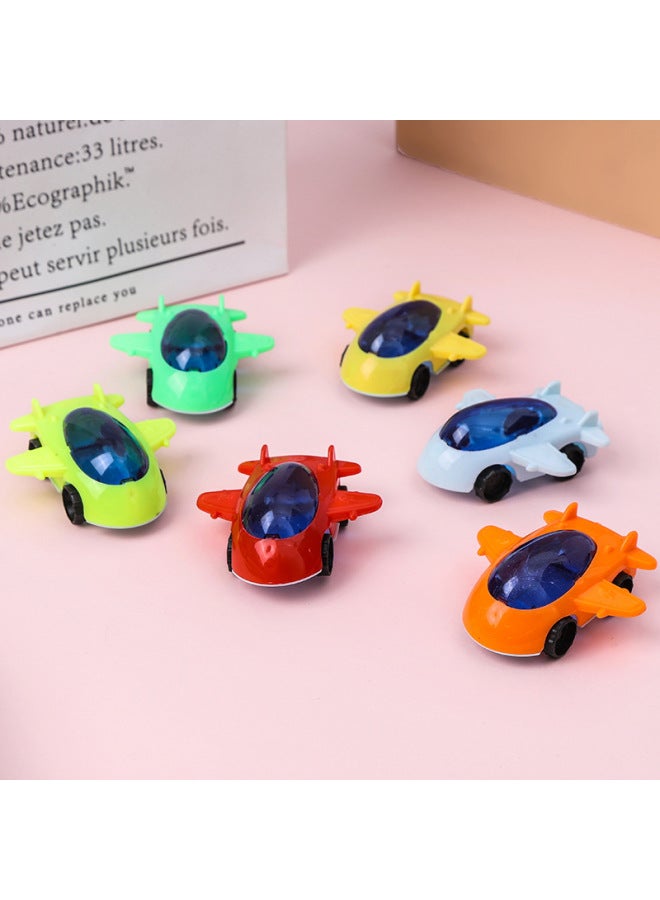 Sliding Cartoon Mini Small Plane Toy Twisted Egg Gift Lottery Small Toy Micro-business Push Small Gift-Color:Aircraft (force Control Non-return Force)  - Image 5