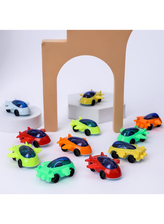 Sliding Cartoon Mini Small Plane Toy Twisted Egg Gift Lottery Small Toy Micro-business Push Small Gift-Color:Aircraft (force Control Non-return Force)  - Image 4