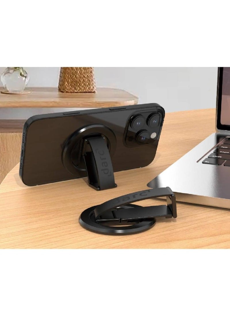 darc Dark - MagSafe Grip and Stand Holder - Titanium Black  - Image 3