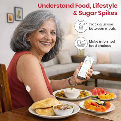 AGEasy Antara AGEasy (Max Group) CGM Sensor & Transmitter for Smart Glucose Tracking | Real-Time Blood Sugar Level Tracking | Bluetooth-Enabled Continuous Glucose Monitor Device | Needleless Patch Sensor – No Finger Pricks, Waterproof, Compact & Lightweight, 14-Day Sensor Life | Reusable Transmitter with 2-Year Warranty & Instant Charging - Image 5
