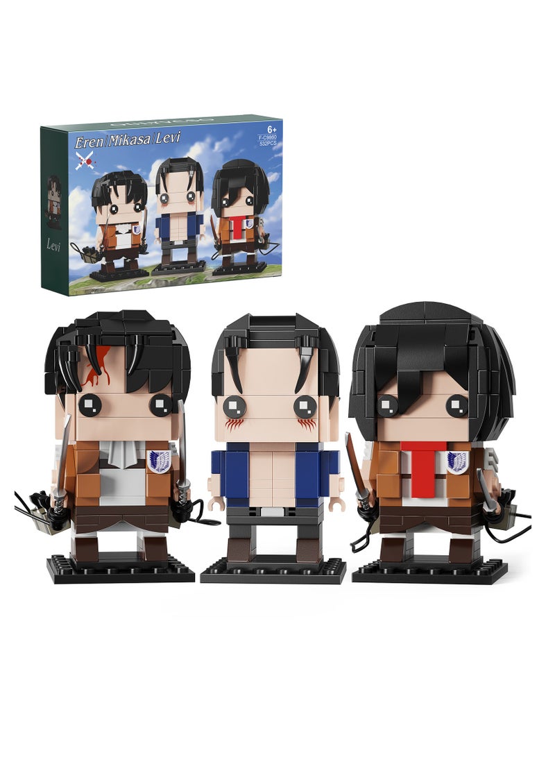 عام الكلاسيكية سلسلة - هجوم العملاق مربع رئيس الاطفال لغز بناء كتلة مجموعة - Image 1