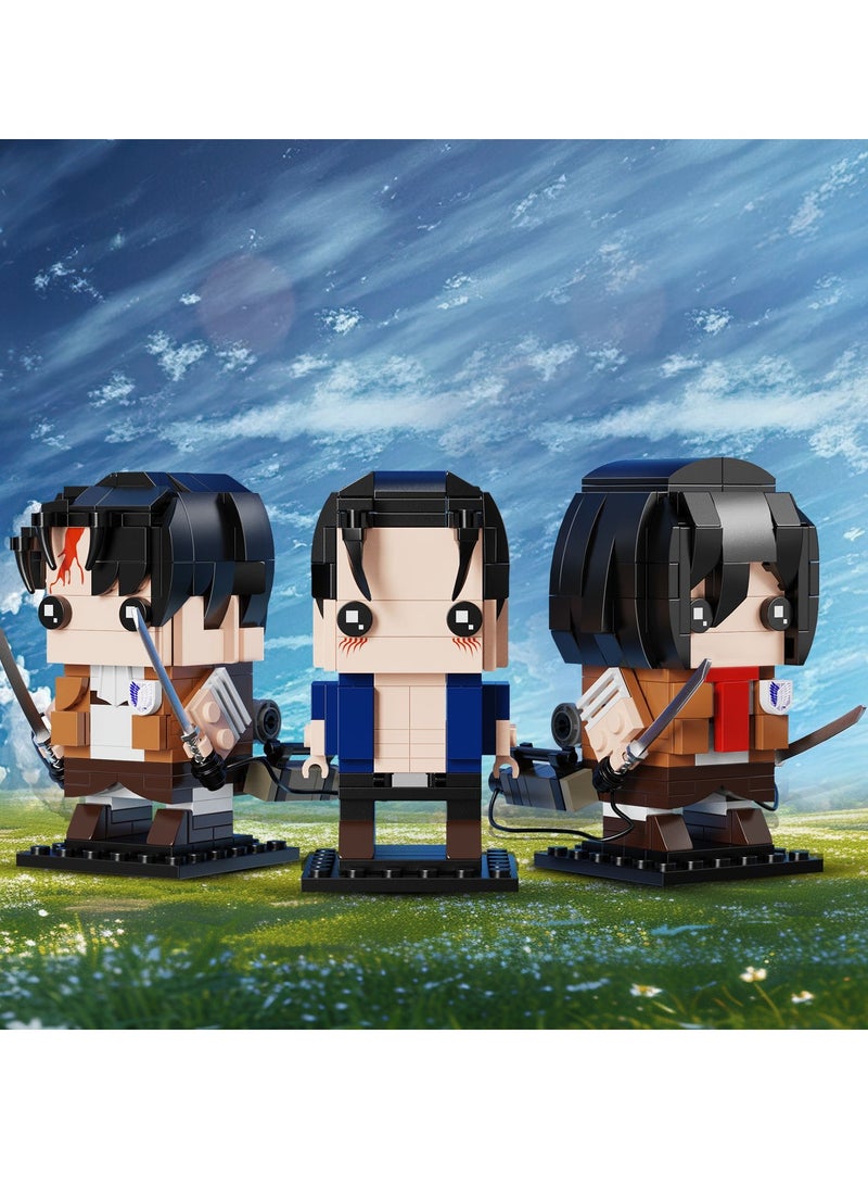 عام الكلاسيكية سلسلة - هجوم العملاق مربع رئيس الاطفال لغز بناء كتلة مجموعة - Image 2